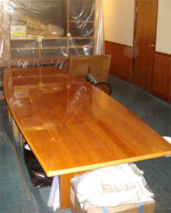 Wood Conference Table
